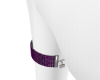 Purple Bling Armband L