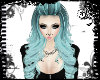 Cute blue ombre hair