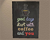 :) Coffee Chalk Sign pic
