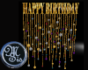 (MSIs)Happy B-day Sign