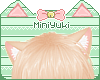 -M- Kitten Ears Blond