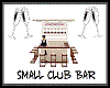 Small club bar