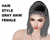 HAIR ANIM GRAY FEMALE