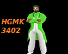 G$ 3402 LIME SUIT