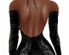 abito sexy elegante nero
