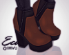 E. Brown Boots