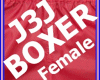 [J3J]Red Boxer Female