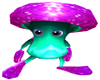 animated purple mushroom