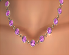 Pink Diamond Necklace