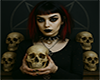 Goth Girl Rug