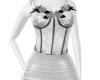 MS White Misty Dress