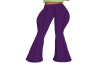 purple suit flare pants