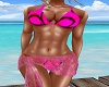 Hot Pink Bikini w/Wrap