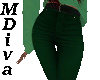 (MDiva) Dark Green Jeans