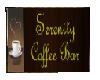 Serenity Coffee Bar Sign