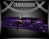 -B- purple pvc couch