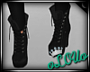 .L. Black Lace Boots