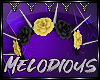 M♪ Yellow Goth Tiara