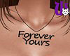 Forever Yours Blk F Nec
