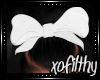 |xo| White Bow