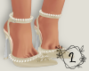L. Pearl heels beige