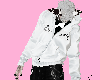 m | cow hoodie + shirt
