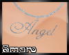 ~S~Angel necklace silver