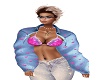 ASL Barbie Jacket Blue