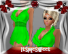 LilTam Dress  Neon Green