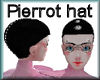 Soft Pierrot Skull hat