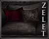 |LZ|Dark Rose Sofa