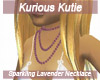 Lavender Sparkling Beads