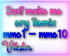 v dont make me cry remas