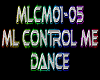 ML Control Me Dance