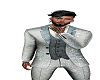 Silver stone suit