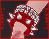 Red Spiked Armband R