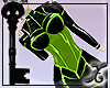 !X PVC Corset Suit Lime
