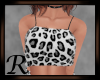 Snow Leo Crop Top