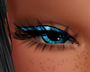 Eyeliner Blue Glittery