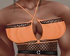 +DARCEY TOP ORANGE+