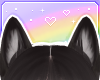 🌙 Husky Ears Black