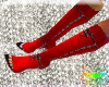 # hot red boots