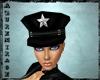 ^AZ^Black Police Hat