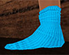 Teal Socks flat 1 (F)