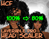 HCF HEAD Scaler 80% F