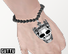 Bracelet Skull Crown [L]