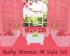 Baby Minnie M Sofa Set