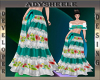 AS* Mexico Teal Skirt