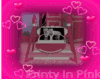 Printy in pink swing