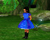 lil girl  blue dress